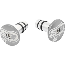 S3 Parts Too Silver Handlebar Ends
