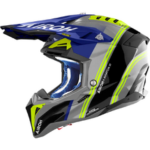 Airoh Aviator 3 AMSS HIMA Gloss Blue Helmet