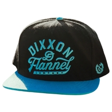 Dixxon Script Tiffany/Black Snapback