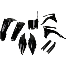 UFO Honda CRF250R 14-17 CRF450R 13-16 Black Plastics Kit