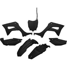 UFO Honda CRF110F 19-27 Black Plastics Kit