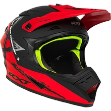 RXT A727 Sector Wrath Matte Black/Red Helmet