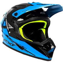 RXT A727 Sector Wrath Gloss Black/Blue Helmet