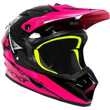 RXT A727 Sector Wrath Gloss Black/Magenta Helmet