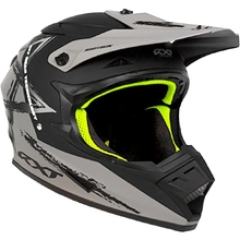 RXT A727 Sector Wrath Matte Black/Grey Helmet
