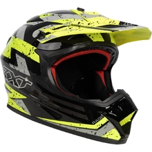 RXT A727 Sector Rage Gloss Black/Fluro Helmet
