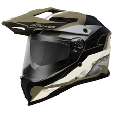 RXT ADV-65 Matte Military Green/Grey/Black Adventure Helmet