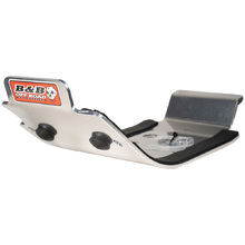 B&B Offroad KTM/Husqvarna/Gas Gas 250-300 EXC/TE/EC 17-23 Silver Skid Plate
