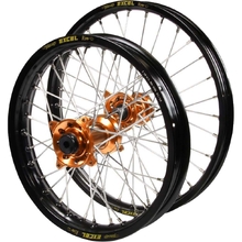 Haan/Excel Takasago KTM 85 SX BW 25-27 19"/16" Black/Orange Wheel Set