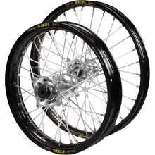 Haan/Excel Takasago KTM 790-890 19-25 21"/18x2.50" Black/Silver Wheel Set