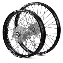 Haan/SM Pro Platinum Honda Africa Twin CRF1000L/CRF1100L 16-24 21"/18" Black/Silver Wheel Set