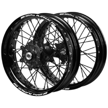 Haan/SM Pro Platinum KTM/Husqvarna/Gas Gas 20-23 Black/Black/Black Cush Drive Motard Wheel Set