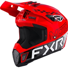 FXR Clutch Race Division Red Helmet