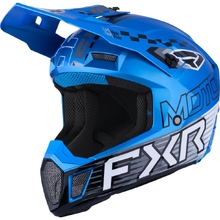 FXR Clutch Race Division Blue Helmet