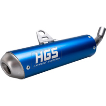HGS Yamaha YZ125 22-25 Blue Silencer