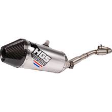 HGS Honda CRF150R 07-25 Stainless Carbon Full Exhaust System