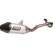 HGS Honda CRF250R 22-24 Titanium Carbon Full Exhaust System