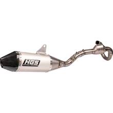 HGS Honda CRF450R 21-25 Titanium Carbon Full Exhaust System