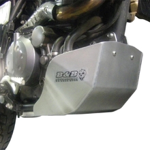 B&B Offroad Kawasaki KLR650 08-25 Silver Bash Plate