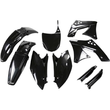 UFO Kawasaki KX250 09-12 Black Plastics Kit