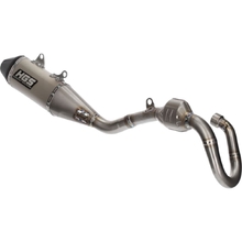 HGS Kawasaki KX250F 2025 Titanium Carbon Full Exhaust System