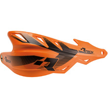 Racetech Raptor Orange Supermoto Handguards w/ Mount Kit