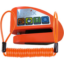 Kovix KNX10 Orange Alarmed Disc Lock + Cable