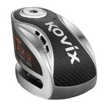 Kovix KNX-10 10mm Brushed Metal Alarm Disc Lock