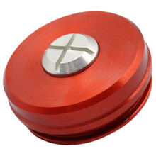 KroozR Honda CRF250/450R Red Nitrogen Bladder Alloy Cap