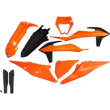 UFO KTM EXC 20-23 OEM Plastics Kits With Headlight Surround