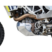 B&B Offroad KTM/Husqvarna/Gas Gas 690-701 08-25 Silver Bash Plate w/ Linkage Guard