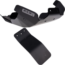 B&B Offroad Husqvarna/Gas Gas 250-300 TE/EC 24-27 Black Bash Plate w/ Linkage Guard
