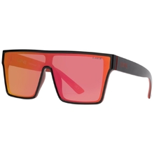 Liive Vision Wasteland Red Mirror Black Sunglasses