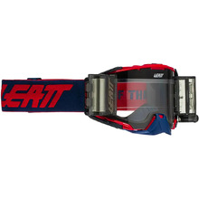 Leatt Velocity 6.5 Red/Blue Clear Roll-Off Goggles