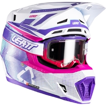 Leatt 2026 7.5 Purple Helmet & Goggle Kit