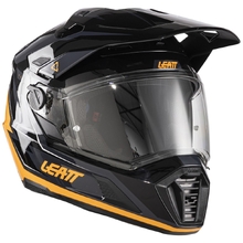 Leatt 7.5 Black/Orange Adventure Helmet & Goggle Kit