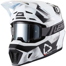 Leatt 2027 7.5 Camo Black/White Helmet & Goggle Kit