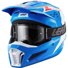 Leatt 2027 3.5 Blue Helmet & Goggle Kit
