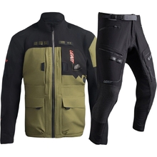 Leatt 2027 6.5 HydraDri Khaki Brown/Black Adventure Jacket & Pants