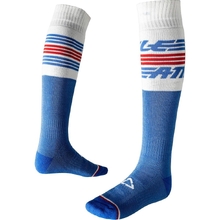 Leatt Stripes Blue Moto Socks