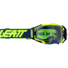 Leatt Velocity 6.5 Crystal Lime Purple Goggles