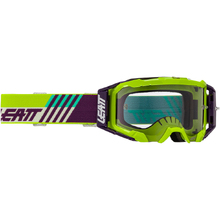 Leatt Velocity 5.5 Crystal Lime Purple Goggles