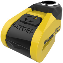 Oxford XA6 Quartz Alarm Yellow/Black Disc Lock