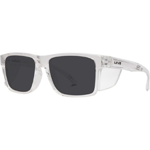 Liive Vision Z Tradie X Polar Xtal Clear Blinker Safety Sunglasses