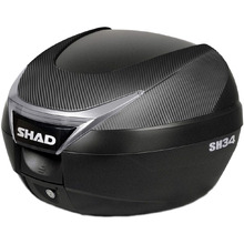 Shad 34L Black/Carbon Top Case