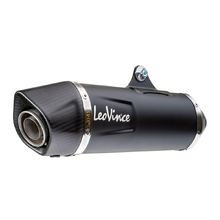 LeoVince Yamaha Tenere 700 19-25 LV One Evo Black Stainless Slip On Exhaust