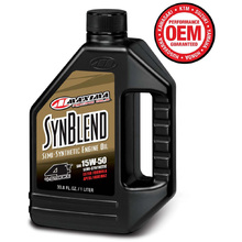 Maxima 1L 15W50 Syn Blend Semi-Synthetic 4 Stroke Engine Oil