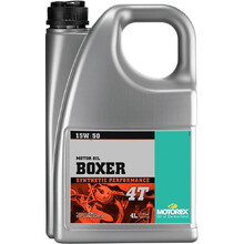 Motorex 4L 15W50 4T Boxer Synthetic Engine Oil