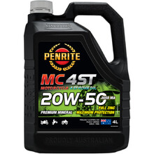 Penrite 4L MC-4 20W50 Premium Mineral 4 Stroke Oil