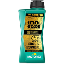 Motorex 1L 10w50 4T Cross Power 4 Stroke Oil